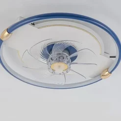 50cm LED Ceiling Fan Light Ceiling Fan Metal Painted Finishes Modern 220-240V