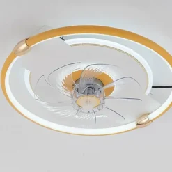 50cm LED Ceiling Fan Light Ceiling Fan Metal Painted Finishes Modern 220-240V