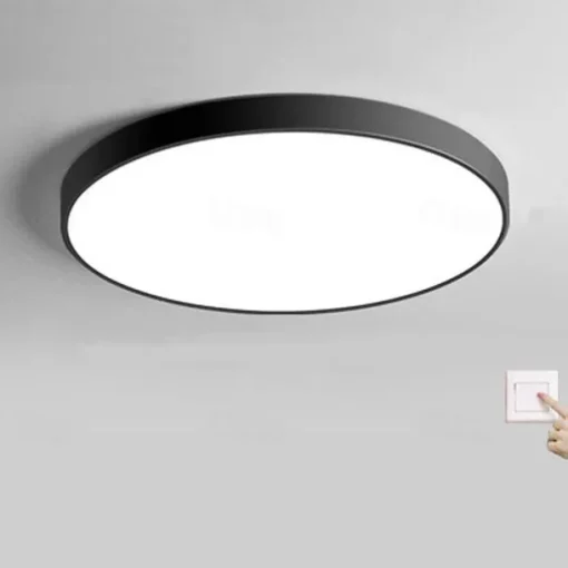 30cm LED Ceiling Light Basic Modern Matte Multi-shade Dimmable Flush Mount Lights Plastic Bowl Painted Finishes AC110-240V
