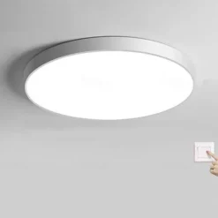 30cm LED Ceiling Light Basic Modern Matte Multi-shade Dimmable Flush Mount Lights Plastic Bowl Painted Finishes AC110-240V