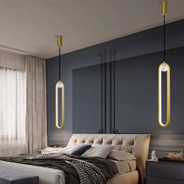 40cm LED Pendant Light Single Design Aluminium Alloy Formal Modern Style Stylish Painted Finishes Dining Room Bedroom Lights 110-240V