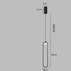 40cm LED Pendant Light Single Design Aluminium Alloy Formal Modern Style Stylish Painted Finishes Dining Room Bedroom Lights 110-240V