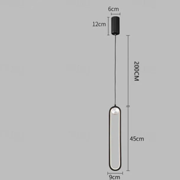 40cm LED Pendant Light Single Design Aluminium Alloy Formal Modern Style Stylish Painted Finishes Dining Room Bedroom Lights 110-240V