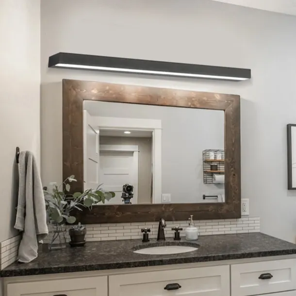 60cm LED Vanity Light 14W Bathroom Wall Lighting New Design Fixtures Make-up Mirror Front Light Aluminum Modern Nordic Style Wall Sconces Downlights IP20