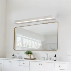 60cm LED Vanity Light 14W Bathroom Wall Lighting New Design Fixtures Make-up Mirror Front Light Aluminum Modern Nordic Style Wall Sconces Downlights IP20