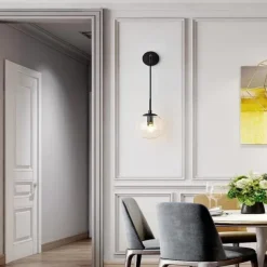 58cm LED Wall Lamps Creative Nordic Style Wall Sconces Spherical Design Vintage Bedroom Living room Hallway Staircase Glass Wall Light IP54 : 110-120V 220-240V