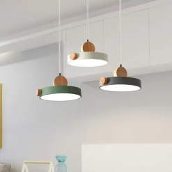 50cm Pendant Light Cluster Design Line Design Geometric Shapes Pendant Light Metal Artistic Style Modern Style Metal Painted Finishes LED Nordic Style 85-265V