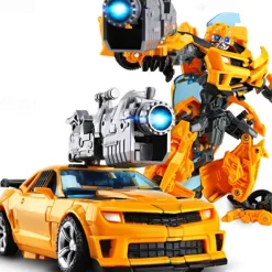 20CM Transformation Toys Anime Robot Car Action Figure Plastic ABS Cool Movie Aircraft Engineering Model Kids Boy Gift