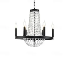 48cm Unique Design Chandelier Metal Painted Finishes Vintage 220-240V