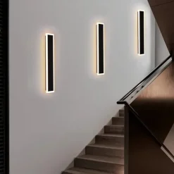 60/80/100cm Wall Light LED Acrylic Wall Sconces Long Porch Wall Lamp Fixture Suitable for Living Room AC85-265V