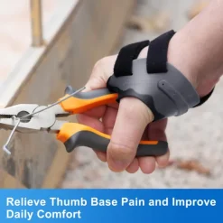 CMC Thumb Brace for Osteoarthritis - with Shape-memory Restriction Splint, CMC Joint Stabilizer, Basal Thumb Arthritis Pain Relief and Support for Women and Men