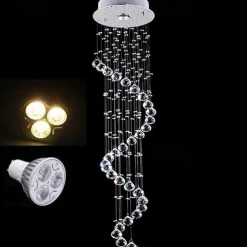 25cm(9.8inch) Pendant Lantern Design Chandelier Metal Electroplated Modern 220-240V