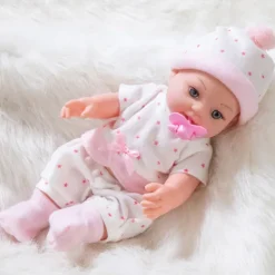 30cm/12inch Reborn doll Realistic baby doll with set hat socks pacifier Christmas Festival Gift