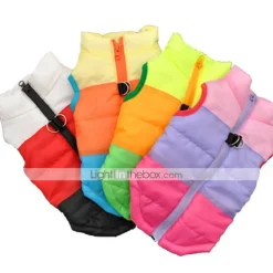 Coat Jacket Vest Puppy Clothes Sports Party Casual Daily Winter Outdoor Dog Clothing