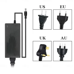 COB LED Light Strip Stepless Dimming16.4ft 5m, LED Rope Light Bendable Band Light, CRI 80 60W Suitable for High-end Lighting DC12V DC24V