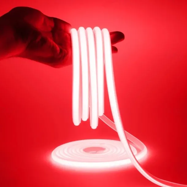 COB LED Strip 288 LEDs/m 220V EU Plug RA90 COB Outdoor Neon Sign Tape White Natural Pink Red For Kitchen Lighting
