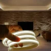COB LED Strip Light 288 LEDs/m, RA 90 High Brightness Strip Light, 3000K/4000K/6000K Flexible LED Tape for Bedroom, Kitchen, Home Decor-220V EU Plug