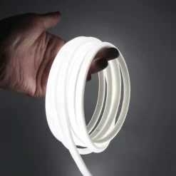 COB LED Strip Light 288 LEDs/m, RA 90 High Brightness Strip Light, 3000K/4000K/6000K Flexible LED Tape for Bedroom, Kitchen, Home Decor-220V EU Plug