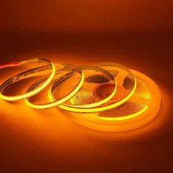 COB LED Strip Light, 5M Linear Dimmable LED Strip Light, High Brightness Flexible 12V COB Led Light RA90 Bedroom