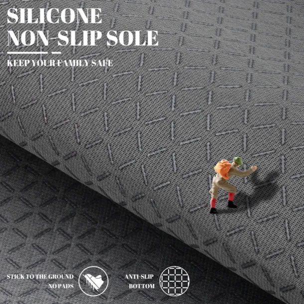 Cobblestone Semi-round Doormat Kitchen Mat Floor Mat Non-Slip Area Rug Oil Proof Rug Indoor Outdoor Mat Bedroom Decor Bathroom Mat Entrance Rug Spring Summer