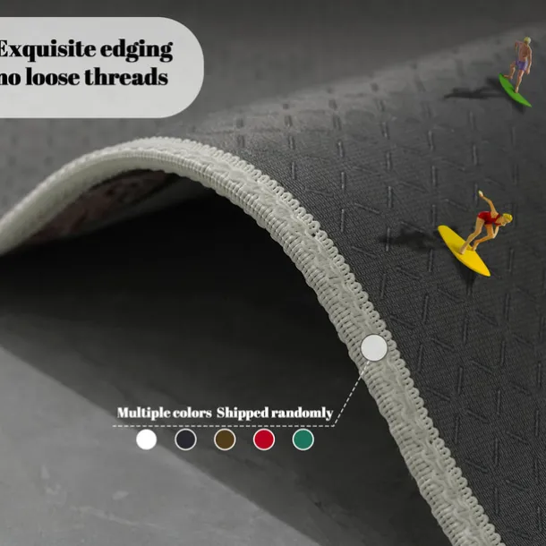 Cobblestone Semi-round Doormat Kitchen Mat Floor Mat Non-Slip Area Rug Oil Proof Rug Indoor Outdoor Mat Bedroom Decor Bathroom Mat Entrance Rug Spring Summer