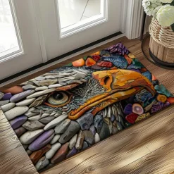 Cobblestones Animals Doormat Kitchen Mat Floor Mat Non-Slip Area Rug Oil Proof Rug Indoor Outdoor Mat Bedroom Decor Bathroom Mat Entrance Rug