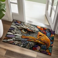 Cobblestones Animals Doormat Kitchen Mat Floor Mat Non-Slip Area Rug Oil Proof Rug Indoor Outdoor Mat Bedroom Decor Bathroom Mat Entrance Rug