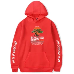 Cobra Kai Karate Kid Hoodie Anime Cartoon Anime Harajuku Graphic Kawaii For Couple's Men's Women's Adults' Back To School Hot Stamping