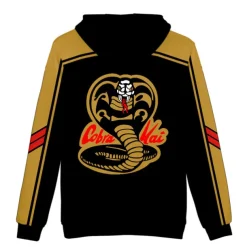 Cobra Kai Karate Kid Hoodie Anime Cartoon Anime 3D 3D Harajuku Graphic For Couple's Men's Women's Adults' 3D Print