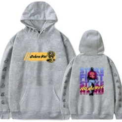 Cobra Kai Karate Kid Hoodie Anime Cartoon Anime Harajuku Graphic Kawaii For Couple's Men's Women's Adults' Hot Stamping