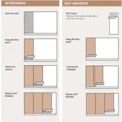 Coffee Cafe Mural Wallpaper Wall Sticker Covering Print Peel and Stick Self Adhesive Removable for Coffee Cafe Blackboard Canvas Home Décor Multiple Size