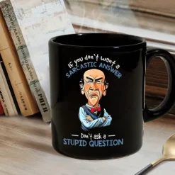 Coffee Mug Black Retro Vintage Ceramic Mug with Graphic Design 12oz/330ml Perfect Gift for Friends Mothers Day Wedding