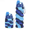 Collapsible Silicone Water Bottle - Leakproof, BPA-Free & Space Saving for Hiking & Travel