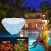 Colorful Floating Underwater Light RGB Bathtub Spa Lamp Swimming Pool Lights Battery Powered Children's Bath Lamp Projector Kids Gifts