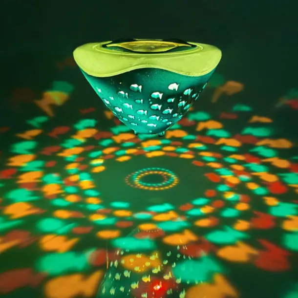 Colorful Floating Underwater Light RGB Bathtub Spa Lamp Swimming Pool Lights Battery Powered Children's Bath Lamp Projector Kids Gifts
