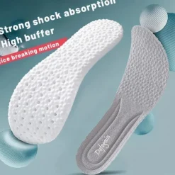 Comfortable Memory Foam Insoles – Anti-Fatigue Cushioned Inserts for Shoes, Standing Support, Double Pack for Men & Women