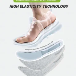 Comfortable Shoe Inserts with Height Boost – Available in 1.5cm, 2.5cm, and 3.5cm Options – Soft Cushioning Insoles for Sneakers, Boots, and Everyday Footwear