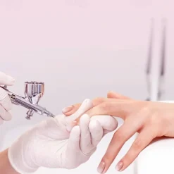 Compact Rechargeable Airbrush Kit USB-Powered Precision 0.3mm Tip Portable for Makeup Tattoos Artistry Crafting