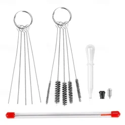 Compact Rechargeable Airbrush Kit USB-Powered Precision 0.3mm Tip Portable for Makeup Tattoos Artistry Crafting