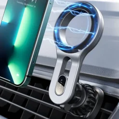 Compatible for MagSafe Car Mount Strongest Magnet Power LISEN Magnetic Phone Holder for Car Easily Install Hands Free iPhone Car Holder Mount Fit for iPhone 13 12 Pro Max Mini MagSafe Case