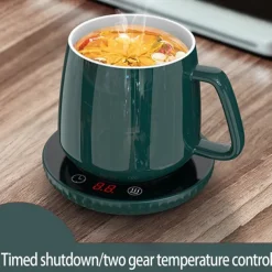 Constant Temperature Coasters Digital Display Heating Pad Heater Insulation Coffee Mats Smart Thermostatic Heat Cup Base