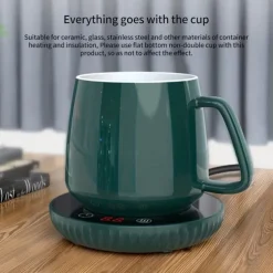 Constant Temperature Coasters Digital Display Heating Pad Heater Insulation Coffee Mats Smart Thermostatic Heat Cup Base