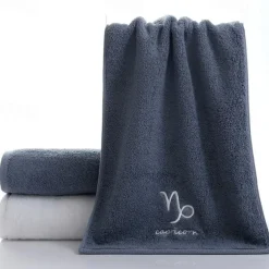 Constellation Towel 100% Cotton Towel Creative Couple Gift Thickened Sports Face Towel Pure Cotton Towel