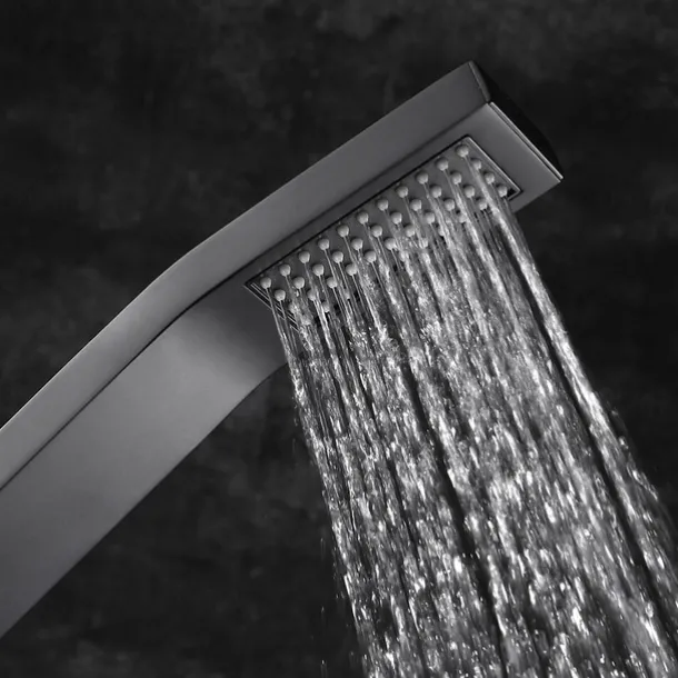 Contemporary Hand Shower Chrome / Brushed / Ti-PVD Feature - Shower, Shower Head / Stainless Steel / Brass / Yes