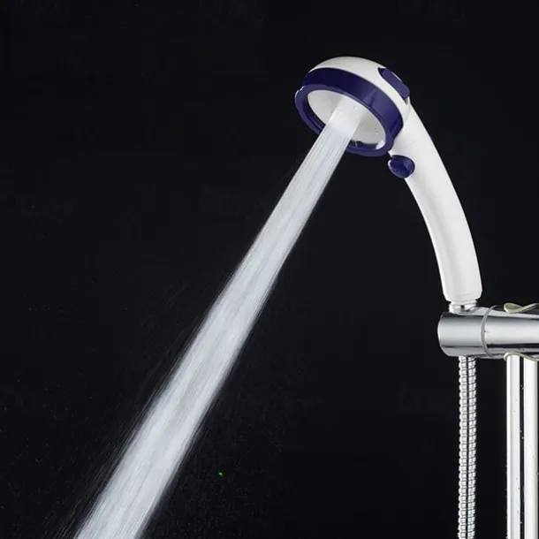 Contemporary Hand Shower / Rain Shower Plastic Feature - Water-saving / Stop Pause Button, Shower Head