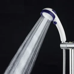 Contemporary Hand Shower / Rain Shower Plastic Feature - Water-saving / Stop Pause Button, Shower Head