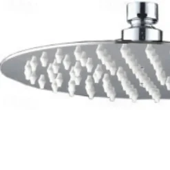 Contemporary Rain Shower Electroplated Feature - Shower, Shower Head
