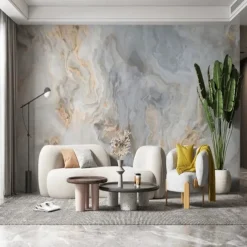 Cool Wallpapers Abstract Marble Wallpaper Wall Mural Wall Covering Sticker Peel and Stick Removable PVC/Vinyl Material Self Adhesive/Adhesive Required Wall Decor for Living Room Kitchen Bathroom