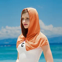 Cooling Hoodie Towel Absorbent Quick-Drying Cooling Towels for Neck and Face UV Sun Protection Cooling Neck Wraps Sport Head Cooling Towel Hot Weather