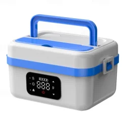 Cordless Electric Lunch Box Food Heater 60W Quick Heating Leak Proof 1L